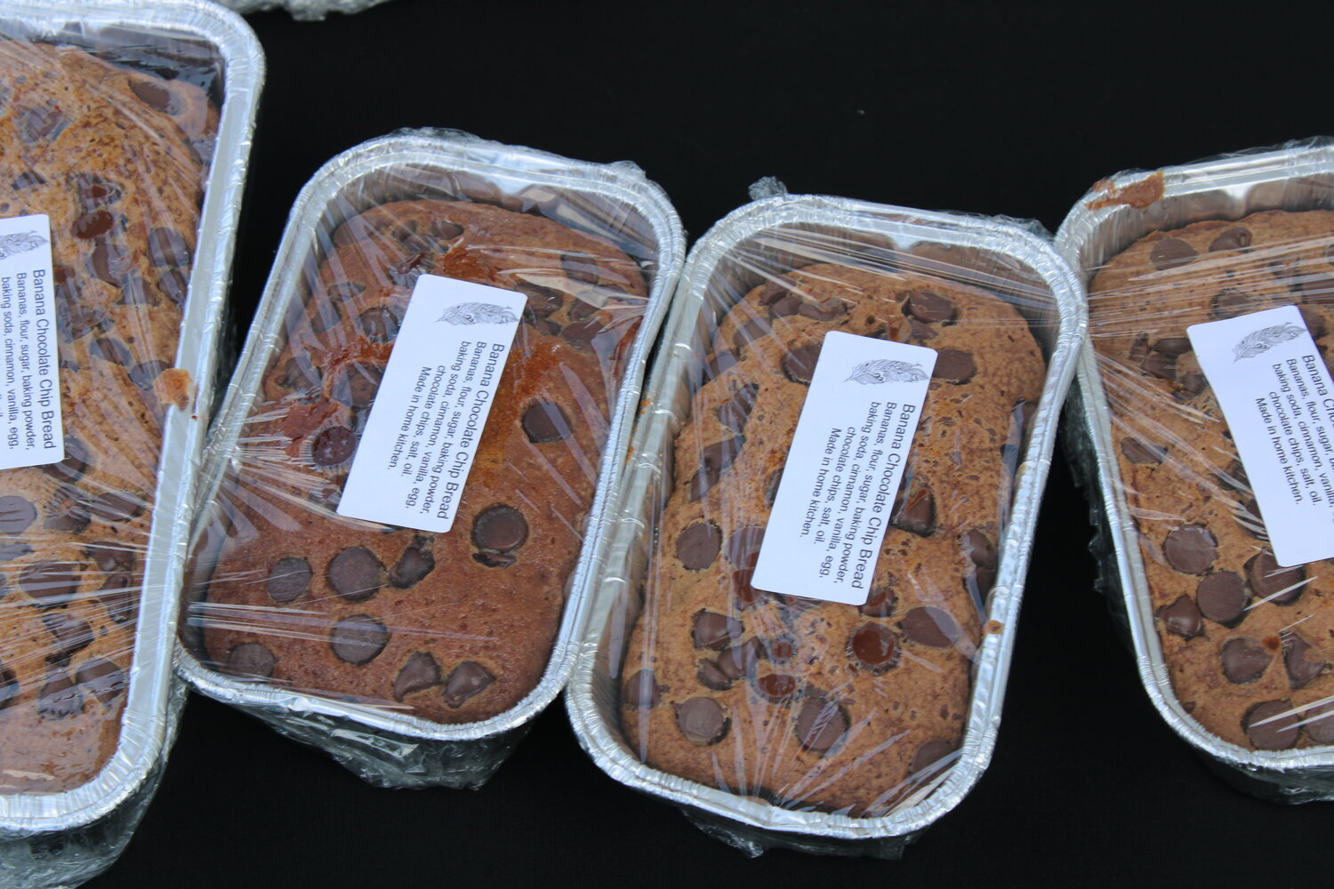These were some of the breads available to patrons at Sarah Lewis' booth on Aug. 1 in Warrenton.