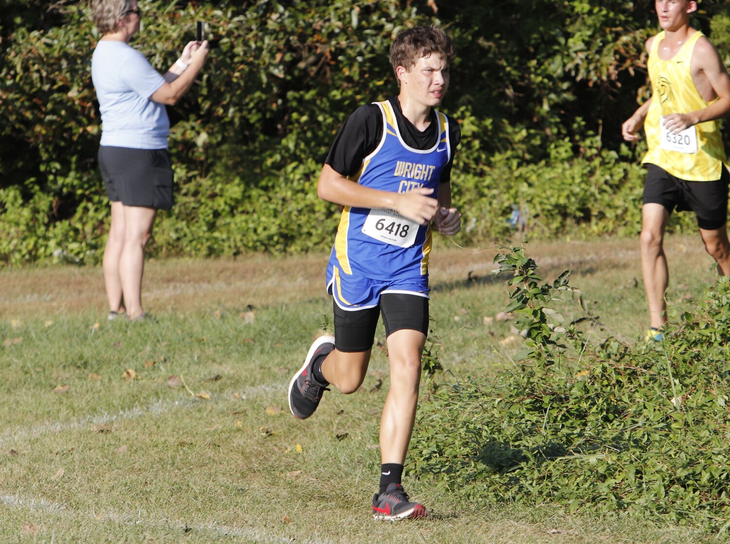 Matthew Johnston competes at the Mike Spoede Invitational last week.