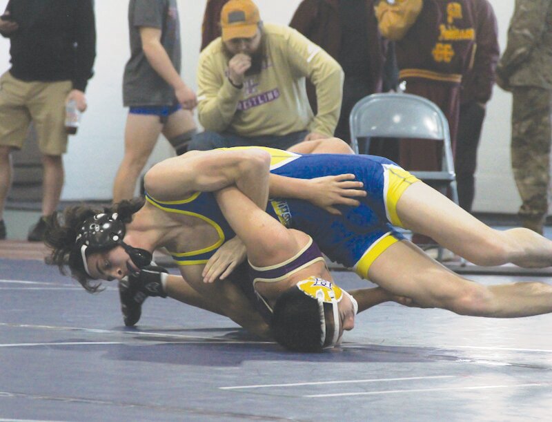 Lane Graves finished third in the 138-pound weight class at the Colonels Classic.