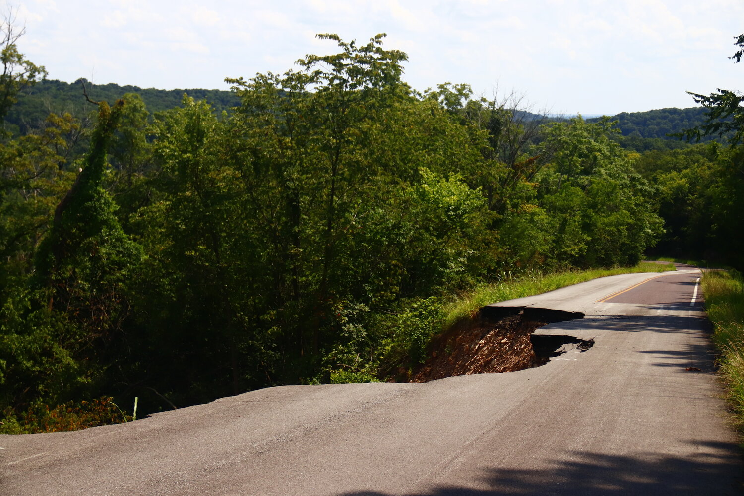 Repairs to Highway U are expected to be completed this year