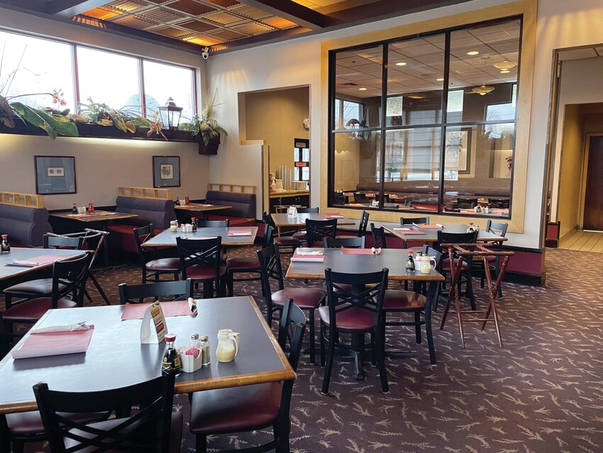 This cozy dining room is spotless, comfortable, accommodating to parties of most any size (check out their banquet hall and their private dining room for your next group gathering) and always open for business!