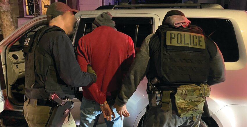 BACK IN CUSTODY: U.S. Enforcement and Removal Operations (ERO) Boston announced the Feb. 6 arrest of a Guatemalan national charged with child molestation in Rhode Island. The suspect was released from custody last year despite an Immigration and Customs Enforcement (ICE) detainer.
