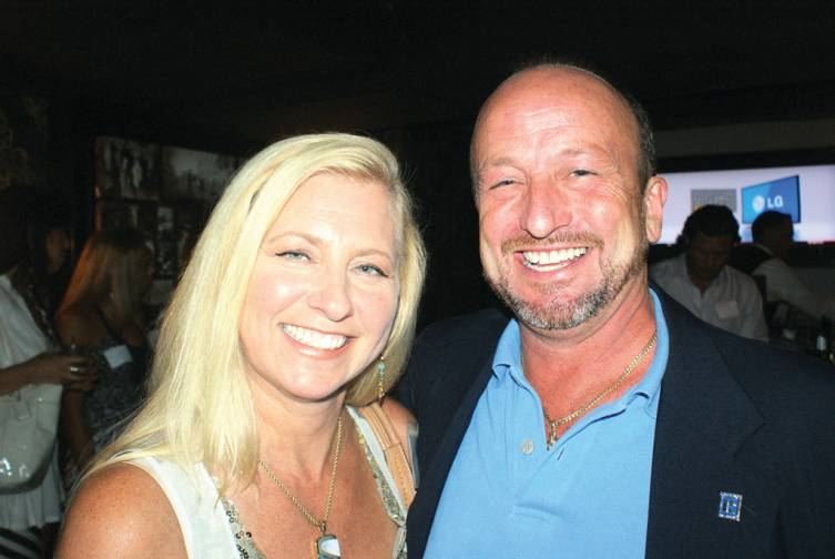 FRIENDLY FACES: Also in attendance at the night of networking at Vanity was Sales Associate Sally Smith and Jeffrey Butler, broker/owner of Butler Reality Group in Warwick.