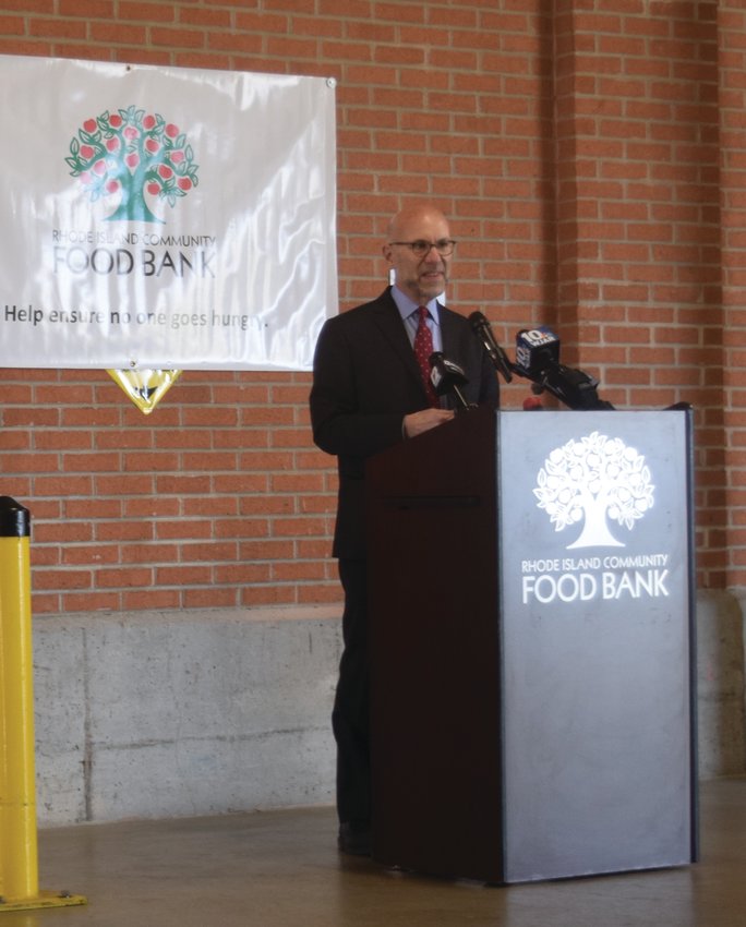 FEEDING RHODE ISLAND: RI Community Food Bank CEO Andrew Schiff said that the organization&rsquo;s member agencies went from serving 53,000 people per month to 68,000 during the pandemic.