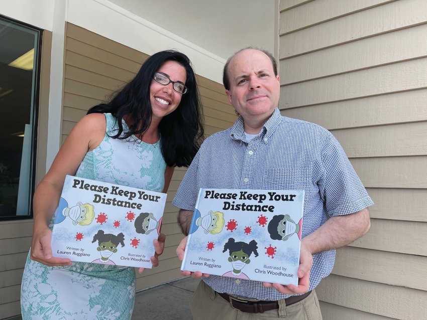 &lsquo;MEANT TO HAPPEN&rsquo;: The connection between author Lauren Ruggiano and illustrator Chris Woodhouse began online. Recently, their book, &ldquo;Please Keep Your Distance,&rdquo; was released through Barnes &amp; Noble.