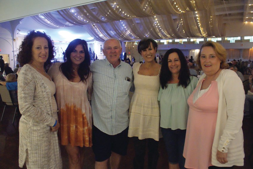 GIRLS&rsquo; NIGHT OUT: Several friends got together Sunday for Rock &amp; Rhodes Music Festival at Rhodes on the Pawtuxet. Pictured with event co-producer Brian Dupont are Theresa Martino, Pat Paolino Cruz, Leslie Palumbo, Robin Taft and Kathi Disney.