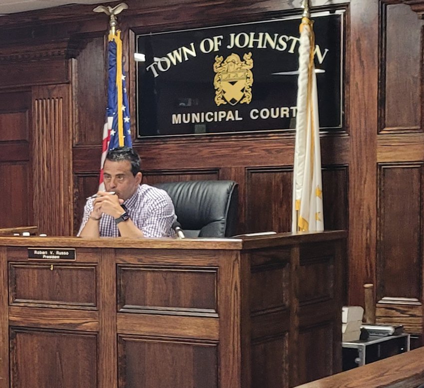 FILE PHOTO: Johnston Town Council President Robert Russo has paid a $2,000 civil fine levied by the state Board of Elections. Russo has served on Town Council for the past 28 years.