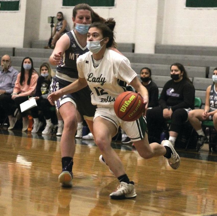 GETTING THE WIN: Cranston East&rsquo;s Aydan Gulliver works her way through traffic.