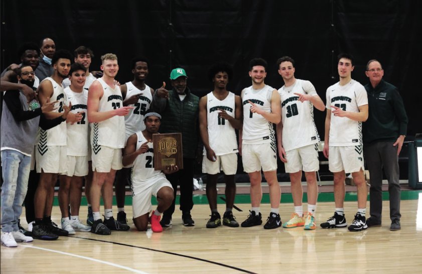 NATIONALS: The CCRI basketball team after its final game at the NJCAA National Tournament. (Submitted photos)