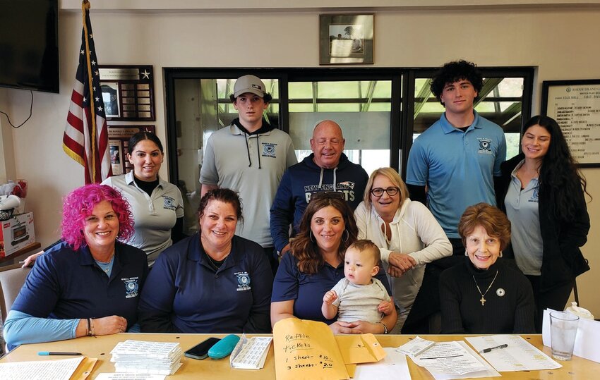 CLASSIC COMMITTEE: Among those people who work and help plan the highly successful Gary V. Mazzie Memorial Golf Tournament are Kira Mazzie, Becky Ansaldi, Sam Mazzie, Mark Brown, Cathy Gaskin, Victoria St. Angelo, Cooper Ansaldi, John Graham and Brandon Ansaldi. (Submitted photos)