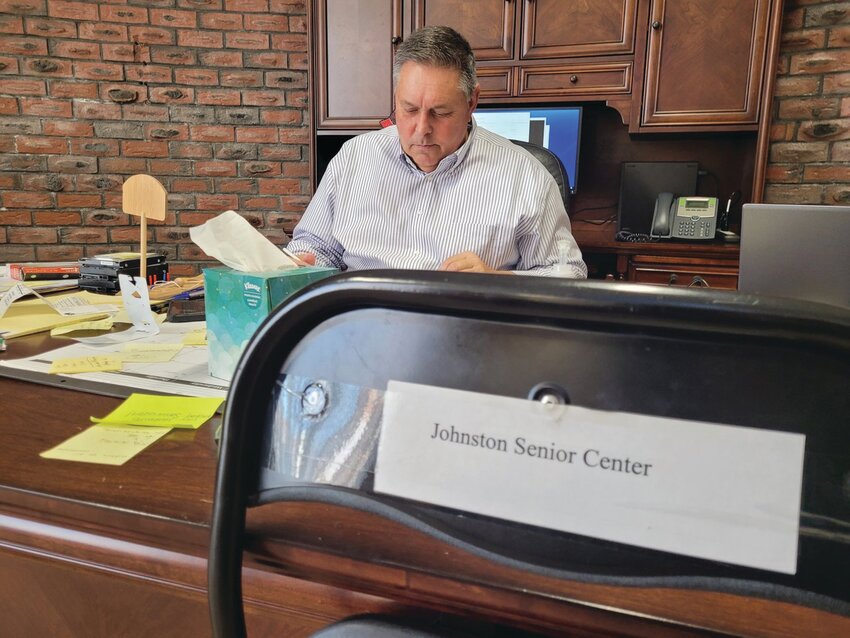 NEW DIRECTOR: Richard J. DelFino Jr. was appointed Johnston Senior Center Executive Director at the start of 2023. He's working to get the Johnston Senior Center Advisory Board up and running after all the board appointments' terms expired.
