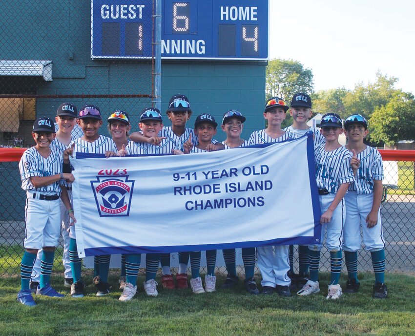 TITLE TOWN: The CWLL 11-U team after winning the state championship last week. (Photo by Alex Sponseller)