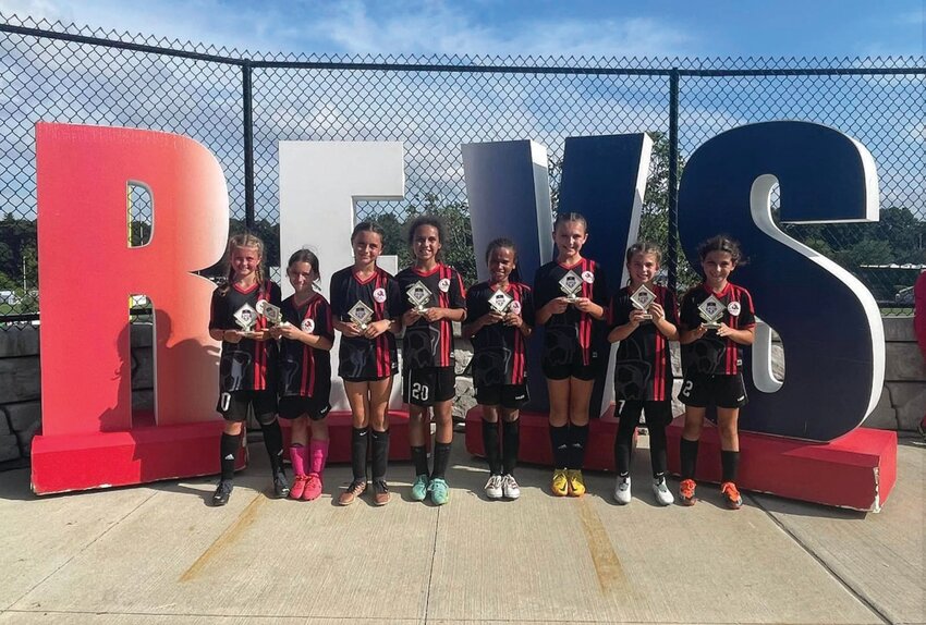 SUMMER OF FUN: Pictured is the WFFSC team that won at the Revolution tournament. (Submitted photos)
