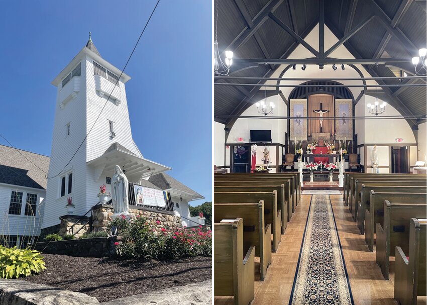 For all the latest goings-on at the Chapel of St. Therese of Liseaux in West Warwick, check out their parish bulletins at www.go1500.org ~ and come to services at this historic church at 10:30, every Sunday morning.