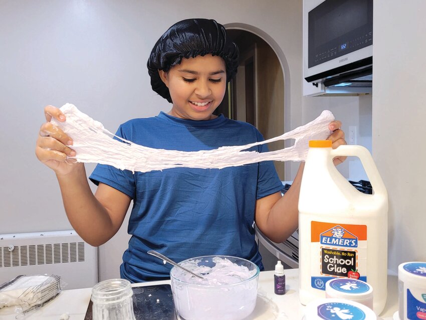 SLIME PROPRIETOR: At 12 years old, Penelope Santos may be one of the Ocean State&rsquo;s youngest entrepreneurs. The founder of Angel Stars Slime LLC makes and sells all sorts of slime. She and her mother recently secured a business license from the town of Johnston.