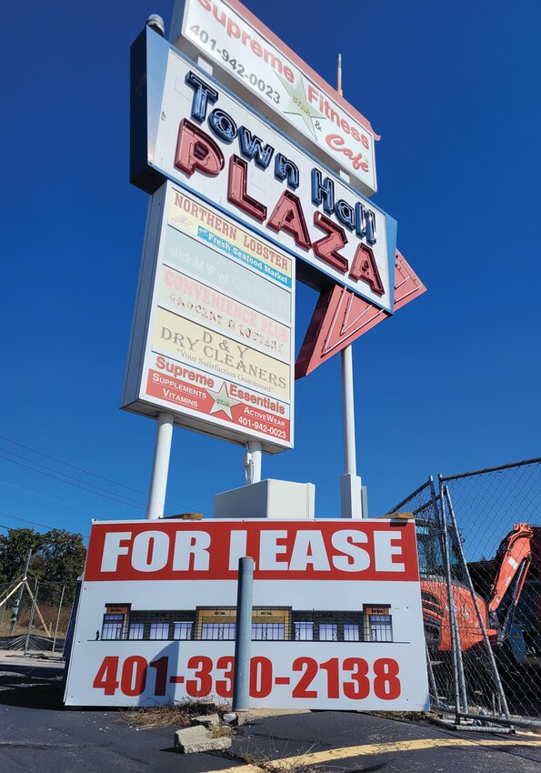 EMPTY PLAZA: Completion of Town Hall Plaza is anticipated by April 2024, according to a spokeswoman for Grieco Auto Group. Who will occupy the prime piece of real estate along Atwood Avenue, next to Johnston&rsquo;s Town Hall?