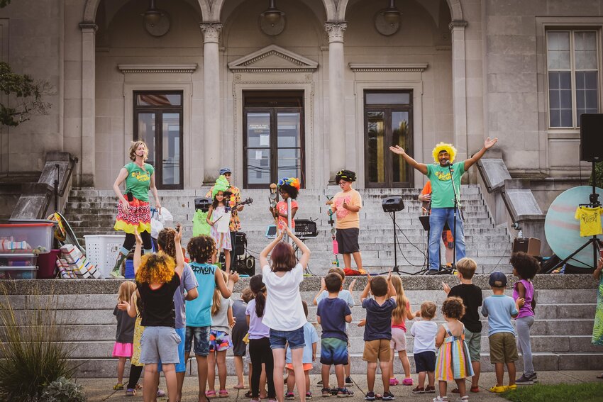 SUMMER READING: Nine weeks of CPL Summer Reading programs included outdoor concerts on the lawn at William Hall Library.