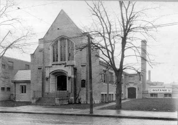 Methodist Tabernacle church in Olneyville
