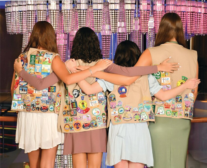 MOSTLY SWEET FAREWELL: Troop 171 started in 2011 as a Daisy troop. Now, it consists of four Ambassador members, all seniors in high school &mdash; Rebekkah Condon, Magdalena Echevarria, Emily Packer and Ailani Reed.