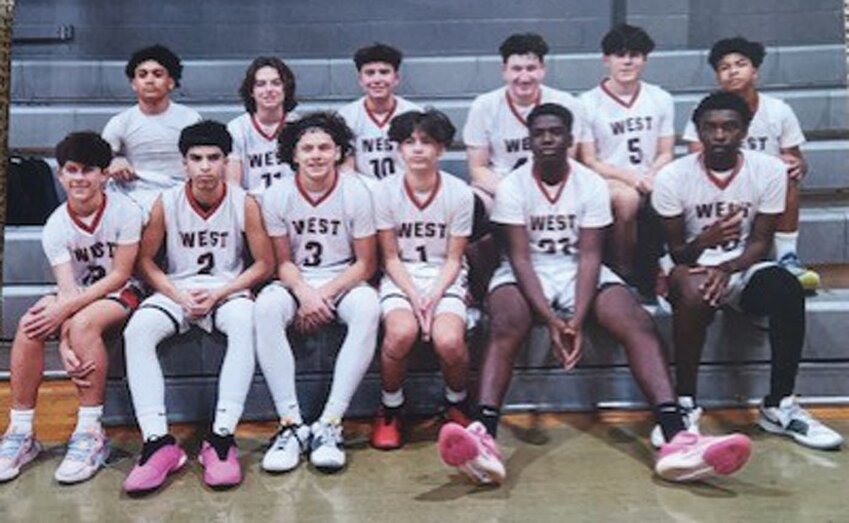 BACK ON TOP: The West freshman basketball team that won the championship. (Submitted photo)