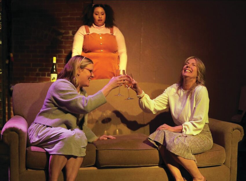 Amie Lytle, Daria Montaquila, and Melissa Penick as three of the five Betties.
