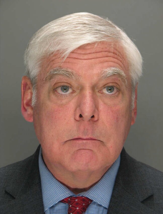 CHARGED: Scott Avedisian, Warwick&rsquo;s longest-serving mayor, entered a not-guilty plea Wednesday morning at Kent County Court to charges he left the scene of a car crash.