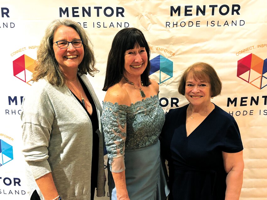A legacy of CEOs: From Left to Right former President & CEO Jo-Ann Schofield (departed MENTOR Rhode Island 2023), new President & CEO Jeanine Achin, and former President & CEO Arlene McNulty (departed 2014)