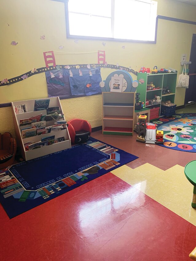 One of the cozy and colorful learning centers at Dreamland Learning Center await your child ~ enrollments now open for children ages 6 weeks to 12 years old.