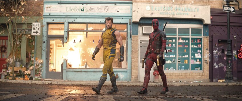 Hugh Jackman and Ryan Reynolds star in &ldquo;Deadpool &amp; Wolverine.&rdquo;
